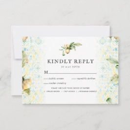 Italiaanse Lemon Grove | Boho Wedding RSVP met mee
