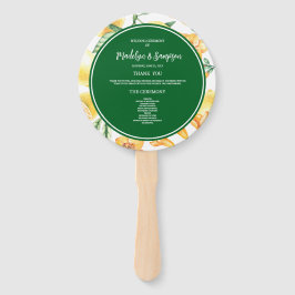 Italiaanse Lemon La Dolce Vita bruiloft set van fa Handwaaier