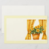 Italiaanse Lente Clipart Briefpapier (Voorkant / Achterkant)