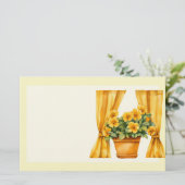 Italiaanse Lente Clipart Briefpapier (Staand voorkant)