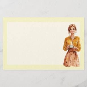 Italiaanse Lente Clipart Briefpapier