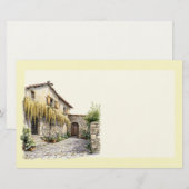 Italiaanse Lente Clipart Briefpapier (Voorkant / Achterkant)