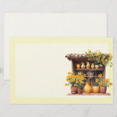 Italiaanse Lente ClipArt Briefpapier (Voorkant / Achterkant)