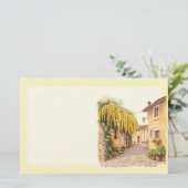 Italiaanse Lente Clipart Briefpapier (Staand voorkant)
