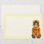 Italiaanse Lente Clipart Briefpapier (Voorkant / Achterkant)