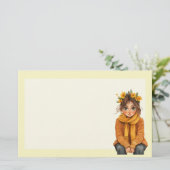 Italiaanse Lente Clipart Briefpapier (Staand voorkant)