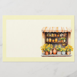 Italiaanse Lente Clipart Briefpapier