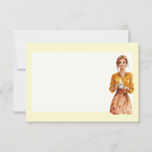 Italiaanse Lente Clipart Notitiekaartje