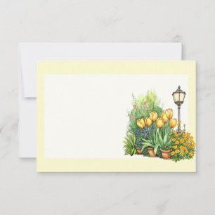 Italiaanse Lente Clipart Notitiekaartje