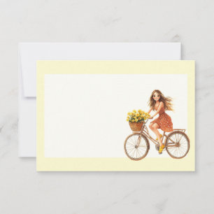 Italiaanse Lente Clipart Notitiekaartje