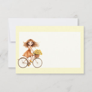 Italiaanse Lente Clipart Notitiekaartje