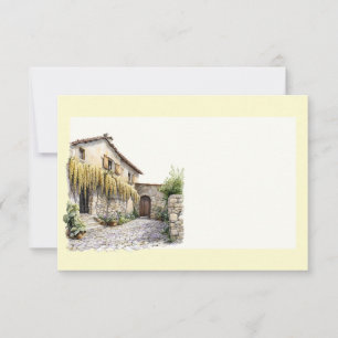 Italiaanse Lente Clipart Notitiekaartje