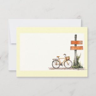 Italiaanse Lente ClipArt Notitiekaartje