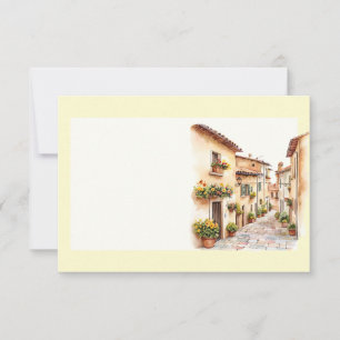 Italiaanse Lente Clipart Notitiekaartje