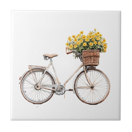 Italiaanse Lente Clipart Tegeltje (Voorkant)