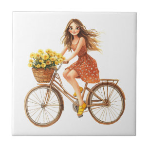 Italiaanse Lente Clipart Tegeltje