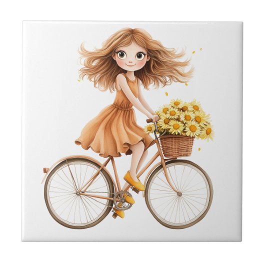 Italiaanse Lente Clipart Tegeltje (Voorkant)