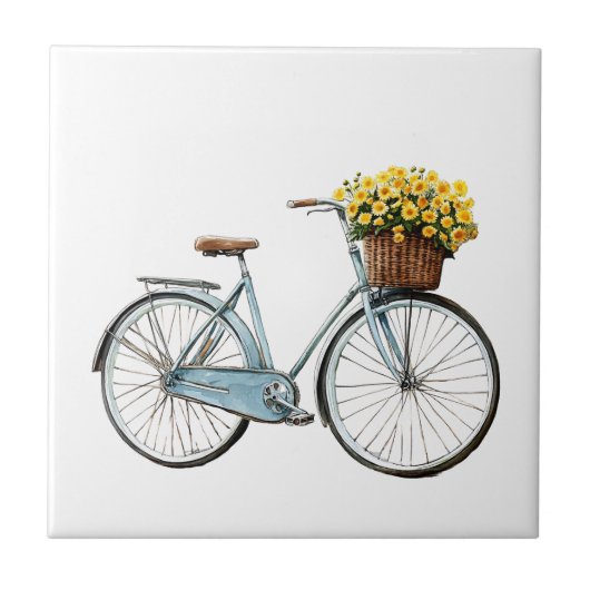 Italiaanse Lente Clipart Tegeltje (Voorkant)