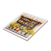 Italiaanse Lente Clipart Tegeltje (Zijkant)