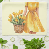 Italiaanse Lente Clipart Theedoek (Gevouwen)
