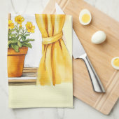 Italiaanse Lente Clipart Theedoek (Quarter Fold)