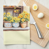 Italiaanse Lente Clipart Theedoek (Quarter Fold)