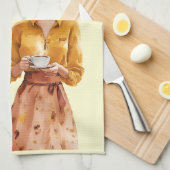 Italiaanse Lente ClipArt Theedoek (Quarter Fold)