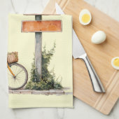 Italiaanse Lente Clipart Theedoek (Quarter Fold)