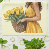 Italiaanse Lente ClipArt Theedoek (Gevouwen)