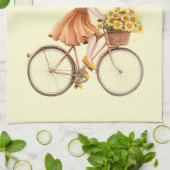 Italiaanse Lente Clipart Theedoek (Gevouwen)