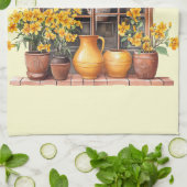 Italiaanse Lente Clipart Theedoek (Gevouwen)
