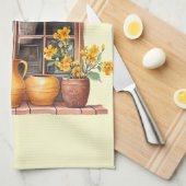 Italiaanse Lente Clipart Theedoek (Quarter Fold)