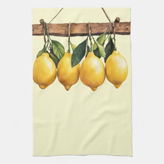 Italiaanse Lente Clipart Theedoek (Verticaal)