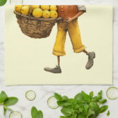 Italiaanse Lente Clipart Theedoek (Gevouwen)