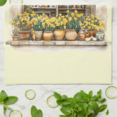 Italiaanse Lente Clipart Theedoek (Gevouwen)