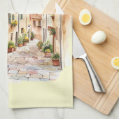Italiaanse Lente Clipart Theedoek (Quarter Fold)