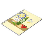 Italiaanse levensmarkt notitieboek (Linkerzijde)
