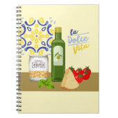 Italiaanse levensmarkt notitieboek (Voorkant)