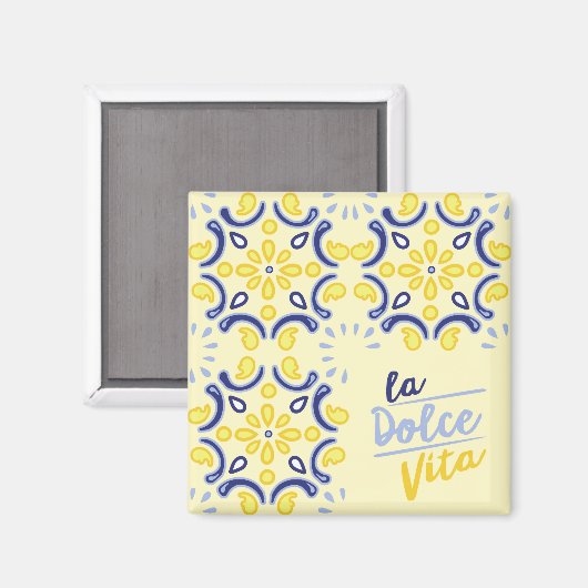 Italiaanse Life Vibe Magneet (Voorkant / Achterkant)