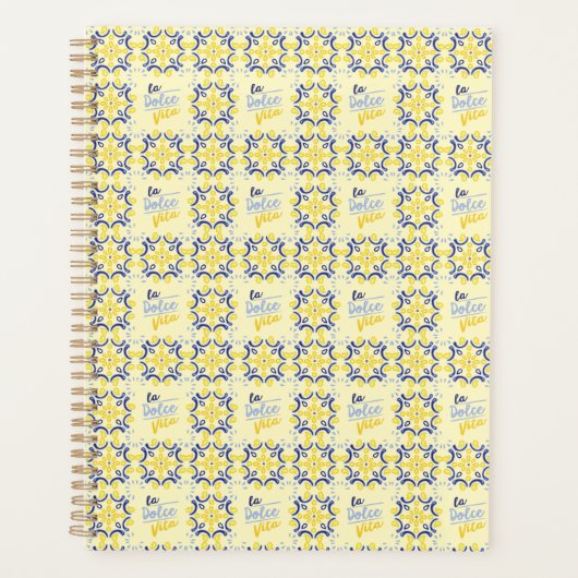 Italiaanse Life Vibe Planner (Voorkant)