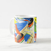 Italiaanse lijn ~ Onder deze vlag Koffiemok (Voorkant links)