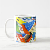 Italiaanse lijn ~ Onder deze vlag Koffiemok (Links)