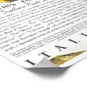 Italiaanse lijn ~ Onder deze vlag Poster (Hoek)