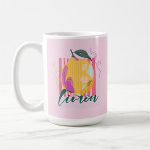 Italiaanse Limon Citroen Roze Koffiemok