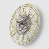  Italiaanse lire op gips Grote Klok (Hoek)