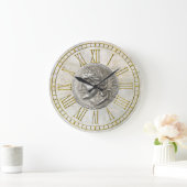  Italiaanse lire op gips Grote Klok (Huis)