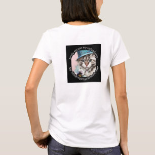 Italiaanse luxe kat: Ombre T-shirt