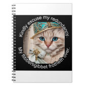 Italiaanse luxe kat: Willow Notitieboek (Voorkant)