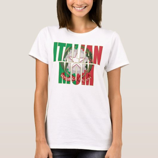 Italiaanse mam t-shirt (Voorkant)