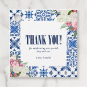 Italiaanse mama Mia Dank je wel Bedankjes Labels (Voorkant)